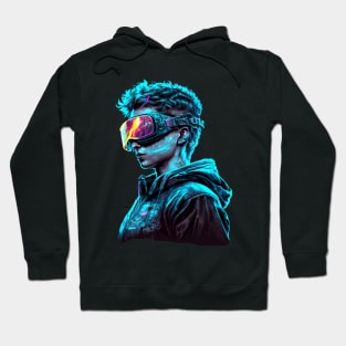 Cyberpunk VR Boy Hoodie